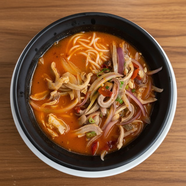 Spicy Pork Tripe Rice Noodle at Shan Dong Noodle Kitchen, Chinese Restaurant in Walnut