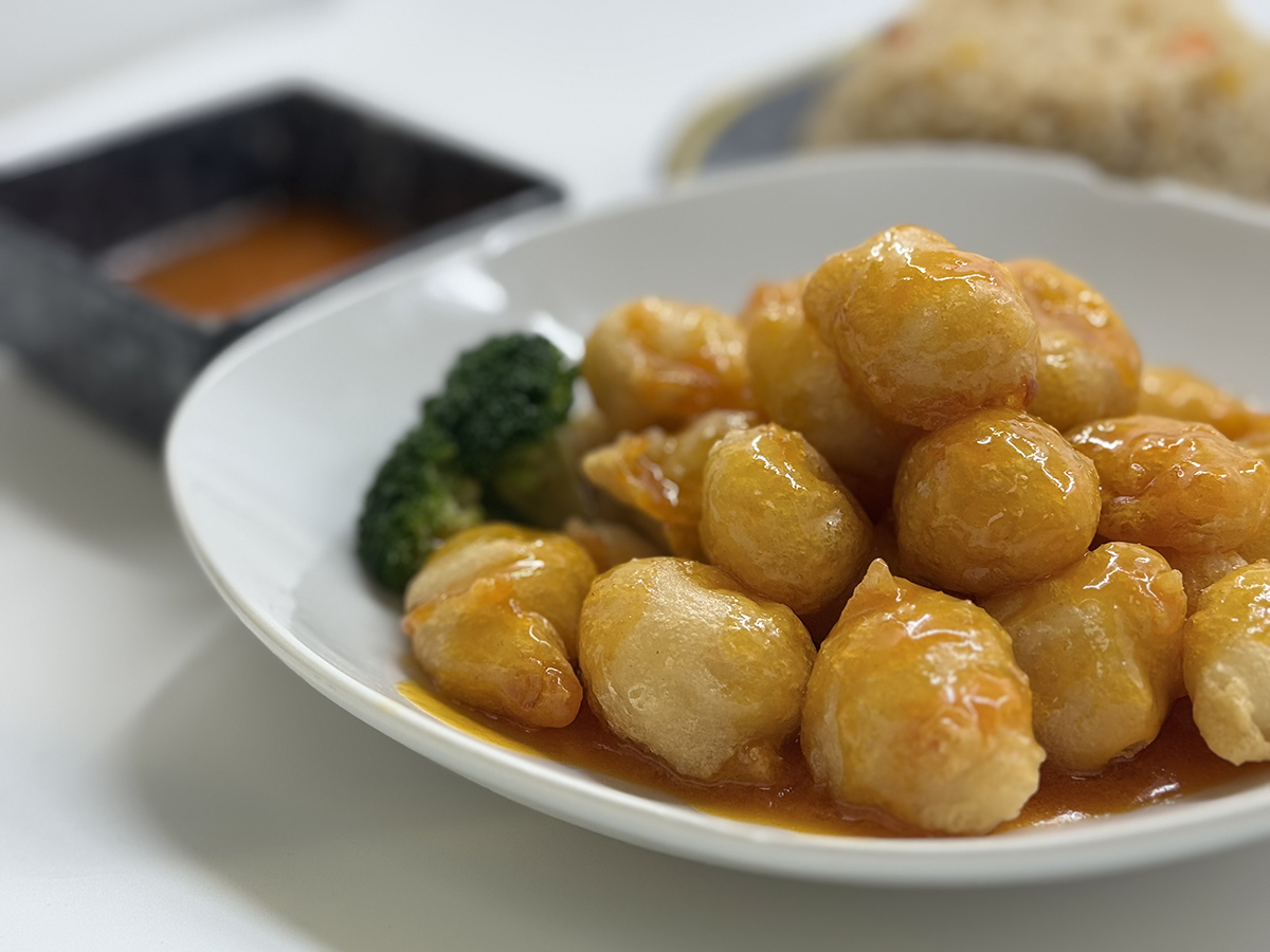 Sweet and Sour Fish Balls at Shibuya Buffet，a Buffet Restaurant in Sand Springs