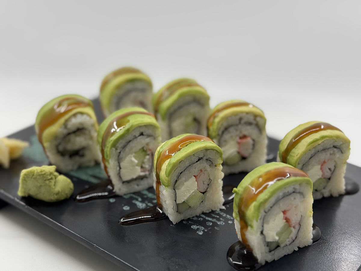Avocado Shrimp Sushi Roll at Shibuya Buffet，a Buffet Restaurant in Sand Springs