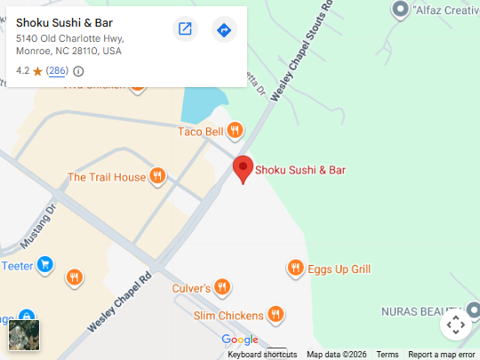 Location, 5140 Old Charlotte Hwy, Monroe, NC 28110, United States Location, 5140 Old Charlotte Hwy, Monroe, NC 28110, United States