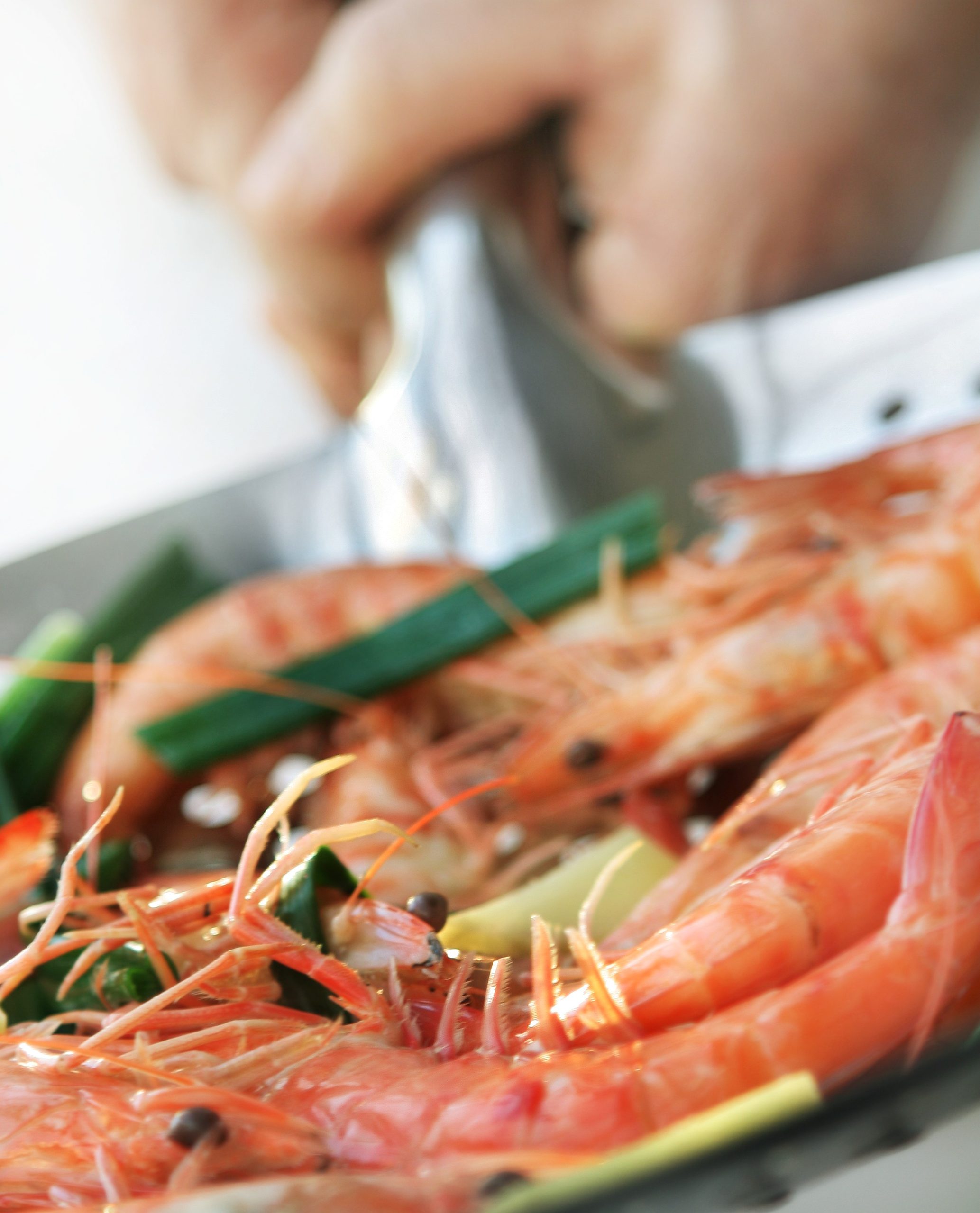 Poached Prawns from Shun Lee Palace, a Chinese Restaurant in New York