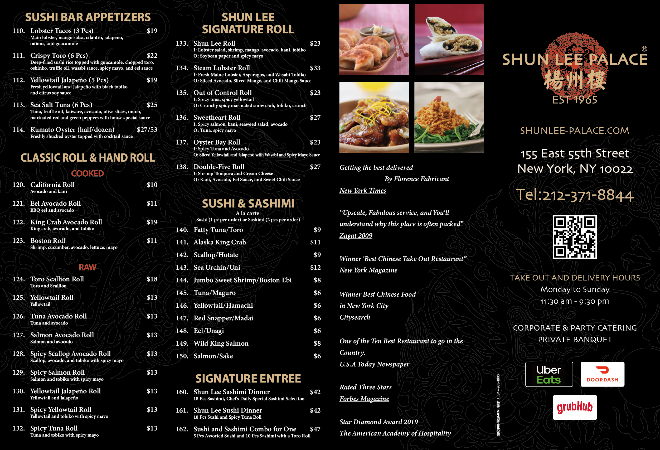 Shun Lee Palace 2026 - Premium Signature Chinese Dishes Served in an Upscale Dining Space with Traditional Asian Aesthetics