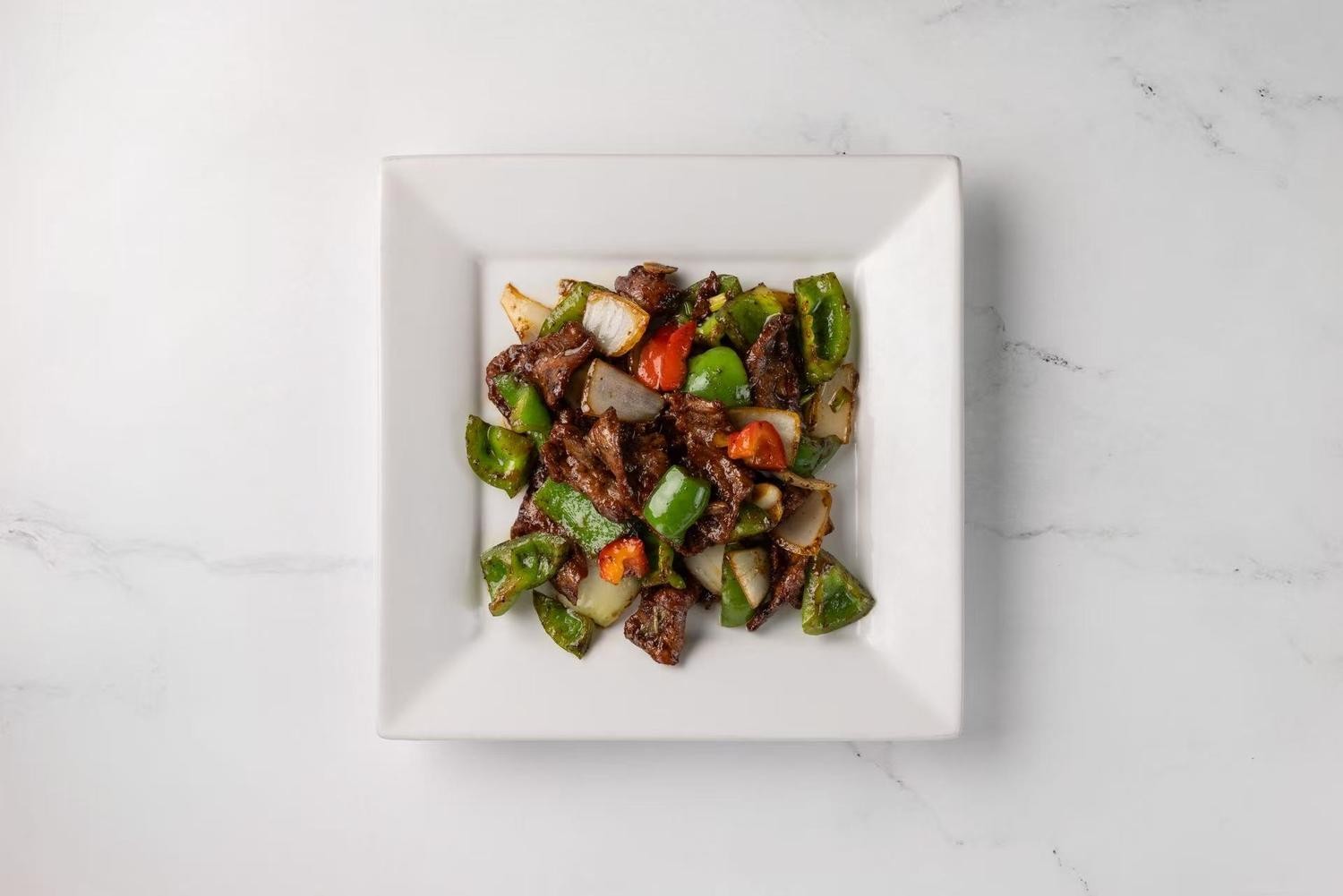 Black Pepper Beef at Sichuan City, a Chinese Restaurant in Happy Valley