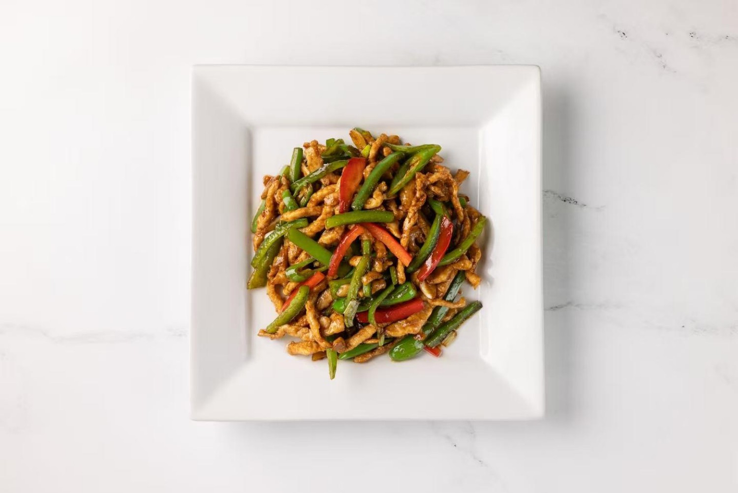 Jalapeno Shredded Pork at Sichuan City, a Chinese Restaurant in Happy Valley