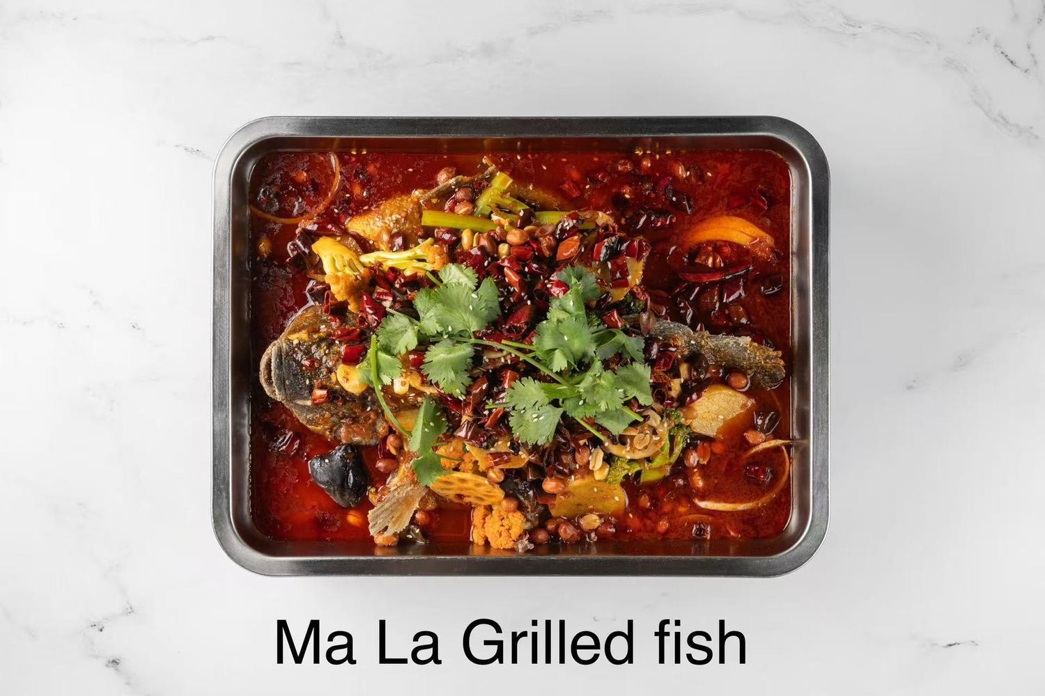 Ma La Grilled Fish at Sichuan City, a Chinese Restaurant in Happy Valley