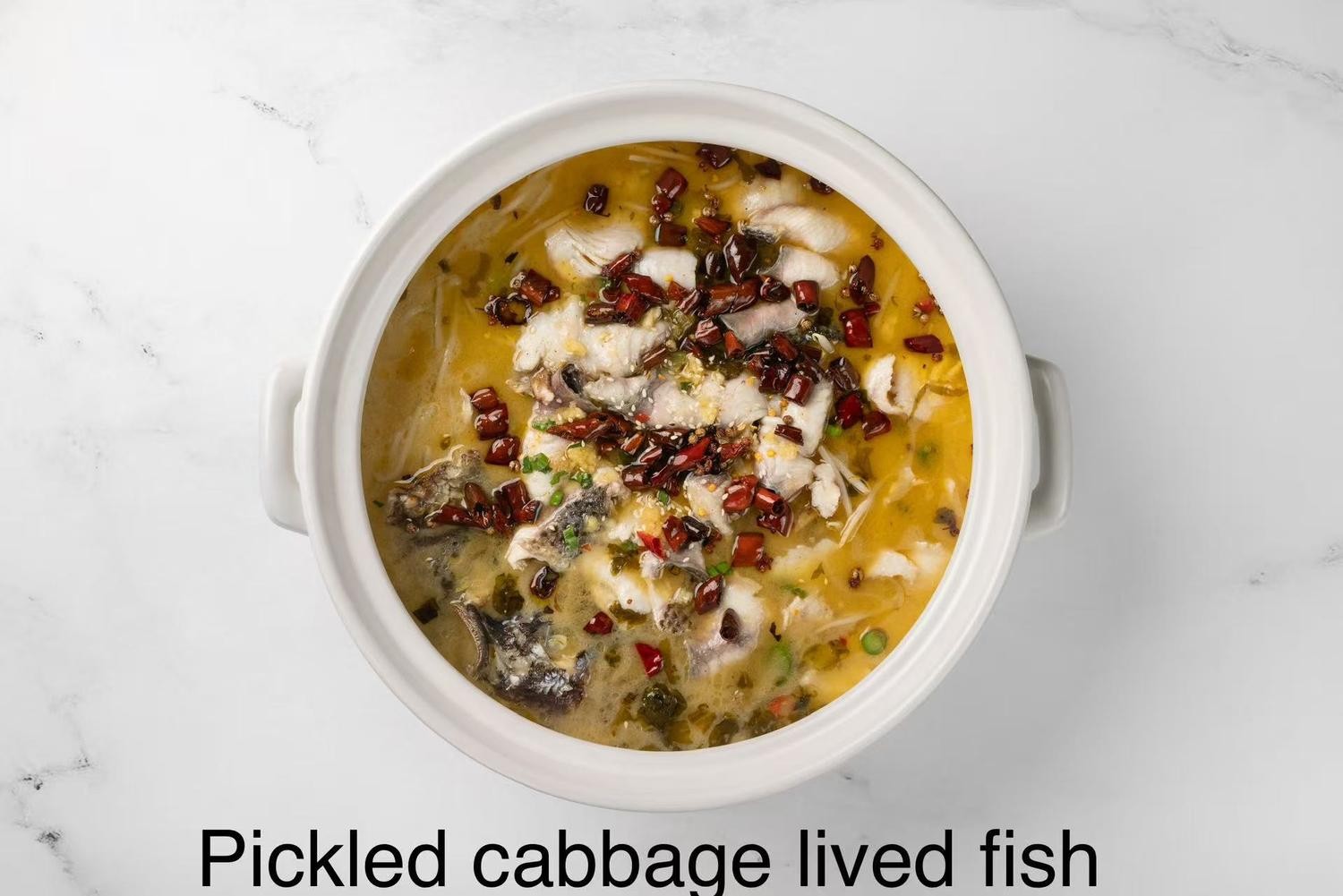 Pickled Cabbage Lived Fish at Sichuan City, a Chinese Restaurant in Happy Valley