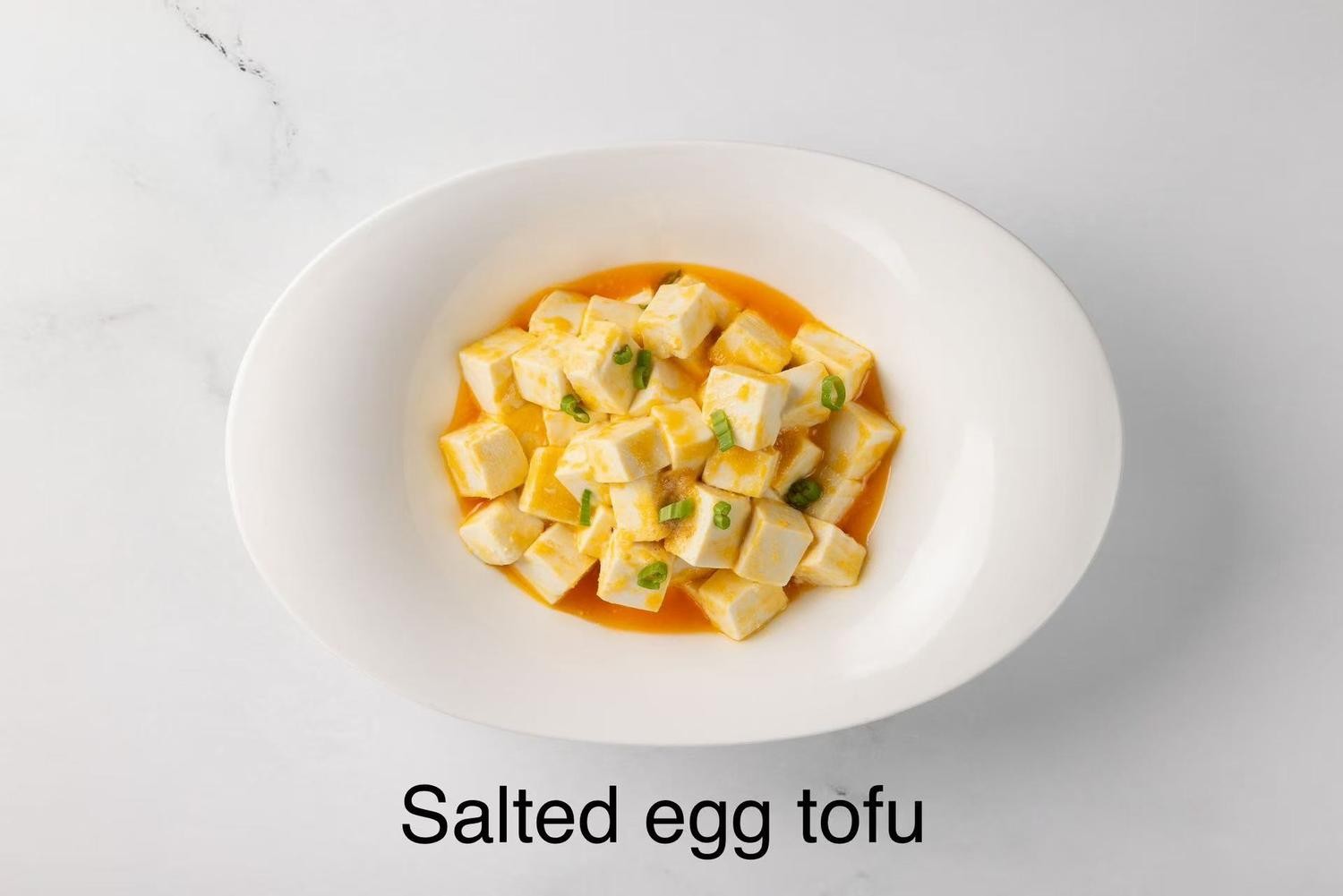 Salted Egg Tofu at Sichuan City, a Chinese Restaurant in Happy Valley