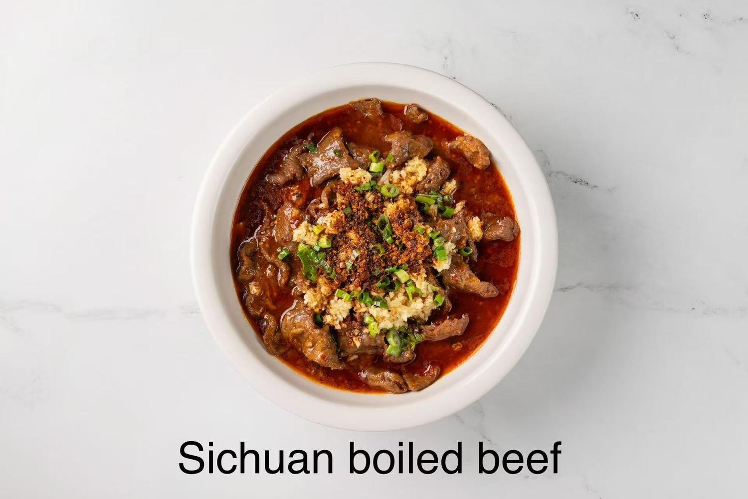 Sichuan Boiled Beef at Sichuan City, a Chinese Restaurant in Happy Valley