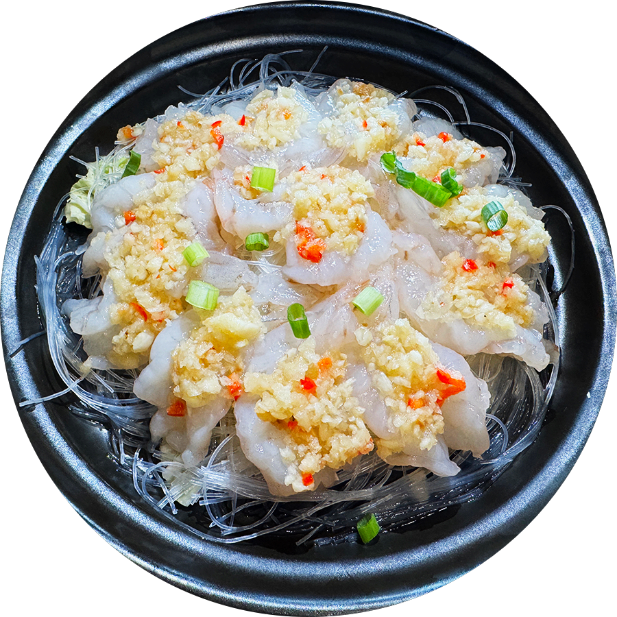 Garlic Glass Noodle Shrimps at Sichuan Pepper House,a Chinese Restaurant in Plano