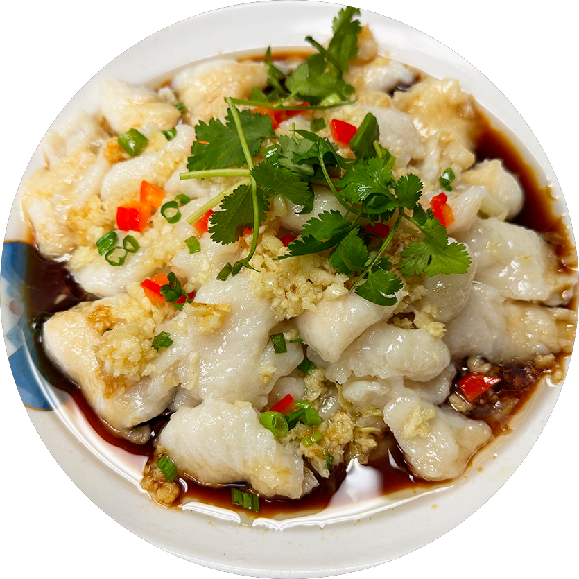 Garlic Fish Fillets w.Napa Cabbage at Sichuan Pepper House,a Chinese Restaurant in Plano