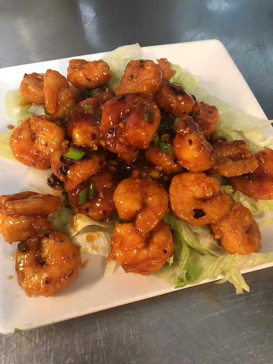 Sweet And Hot Shrimp at Silver Palace Chinese Restaurant，a Chinese Restaurant in Whittier