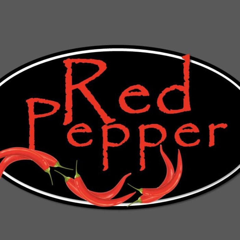 Logo of Red Pepper with red chili peppers, indicating spicy flavors at Silver Spring Sichuan Bistro, a Chinese Restaurant in Silver Spring