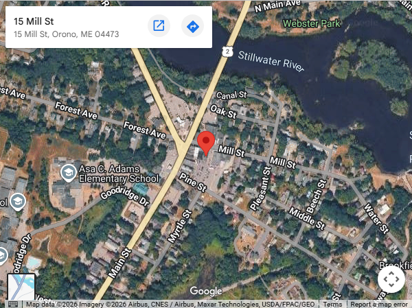 Location,15 Mill St, Orono, ME 04473 Location,15 Mill St, Orono, ME 04473