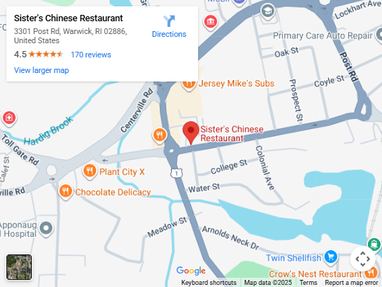 Location, 3301 Post Rd, Warwick, RI 02886 3301 Post Rd, Warwick, RI 02886, United States
