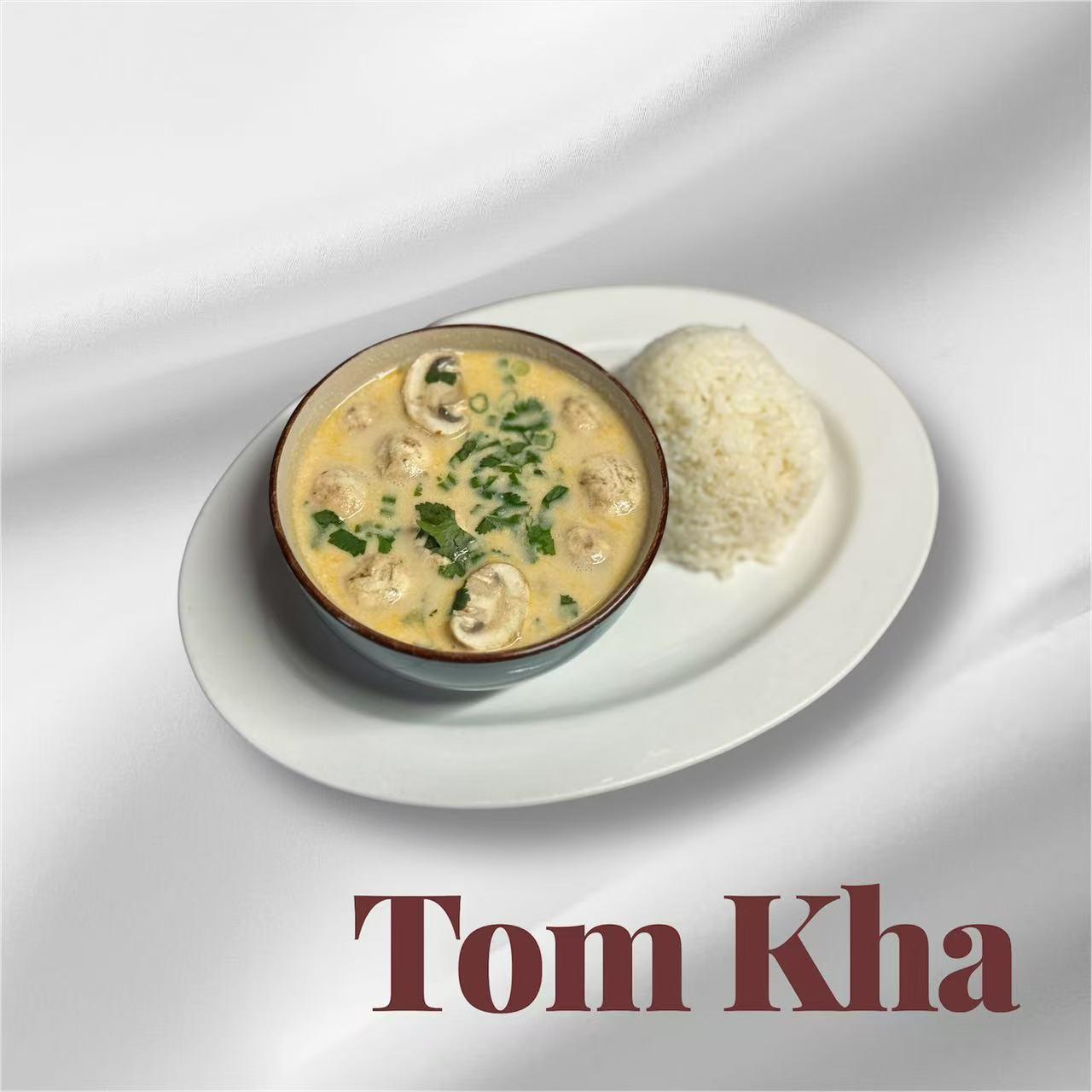 Tom Kha soup at Sky Thai Pho & Sushi Asian Fusion Restaurant in Gunnison