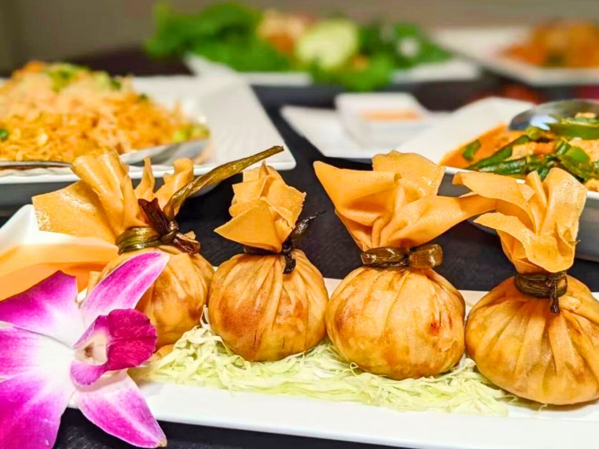 Money Bags at SL Kitchen，a Thai Restaurant in San Leandro