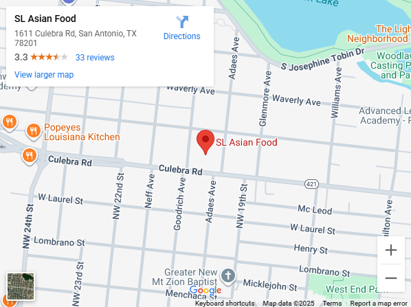 Location, 1611 Culebra Road, San Antonio, TX 78201