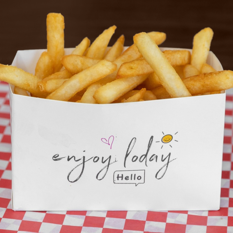 French fries at Smash Shack Burger Fast Food Restaurant in Nashua