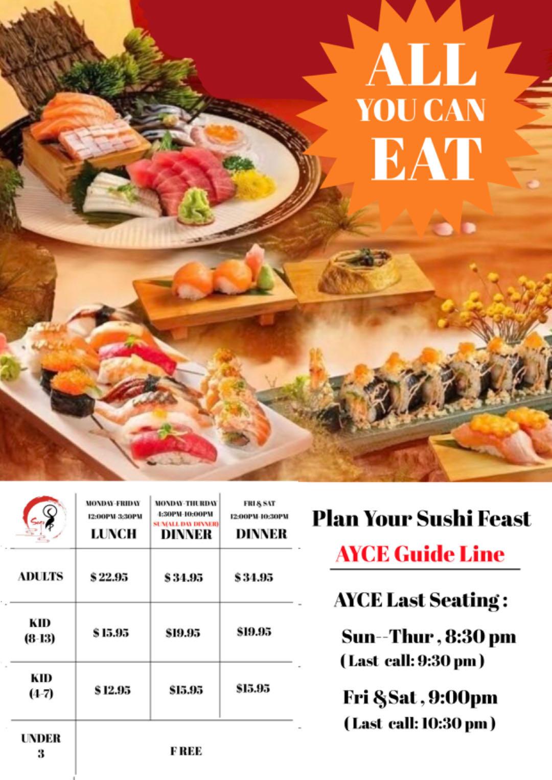 ALL YOU CAN EAT