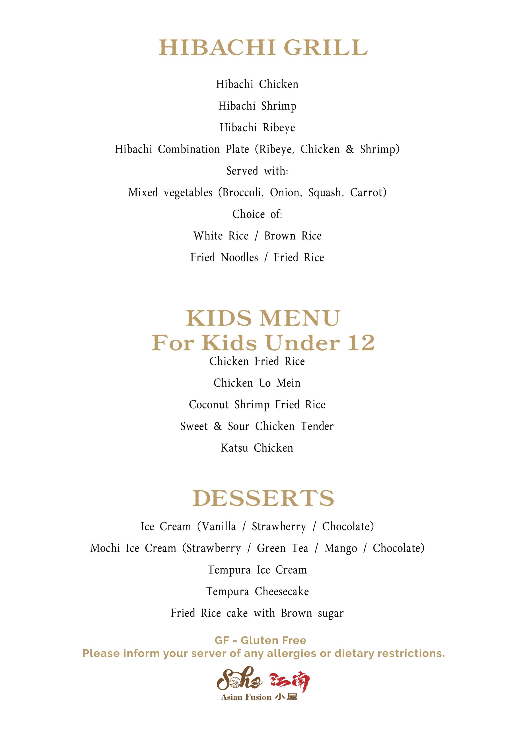 Restaurant menu 4, detailed description provided below