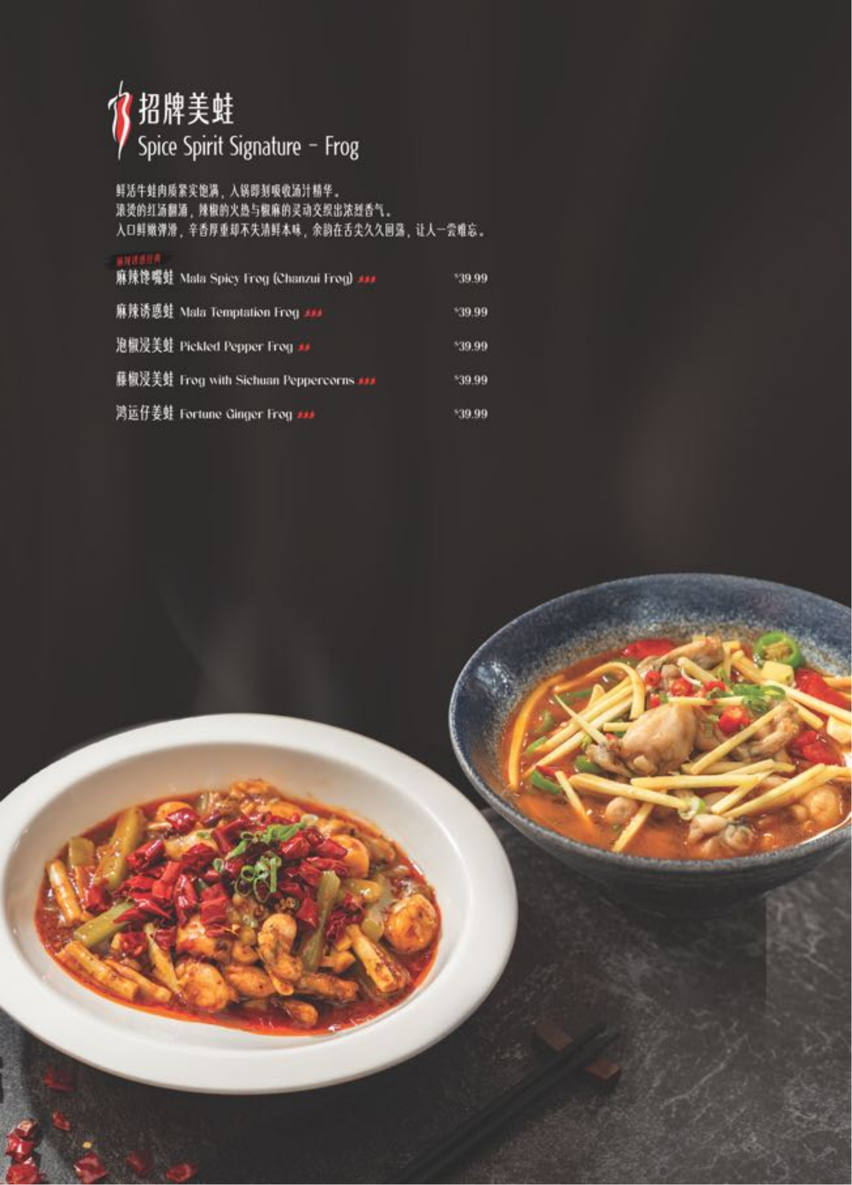 Restaurant menu 5