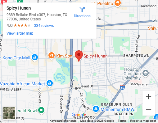 Location, 9889 Bellaire Blvd c307, Houston, TX 77036