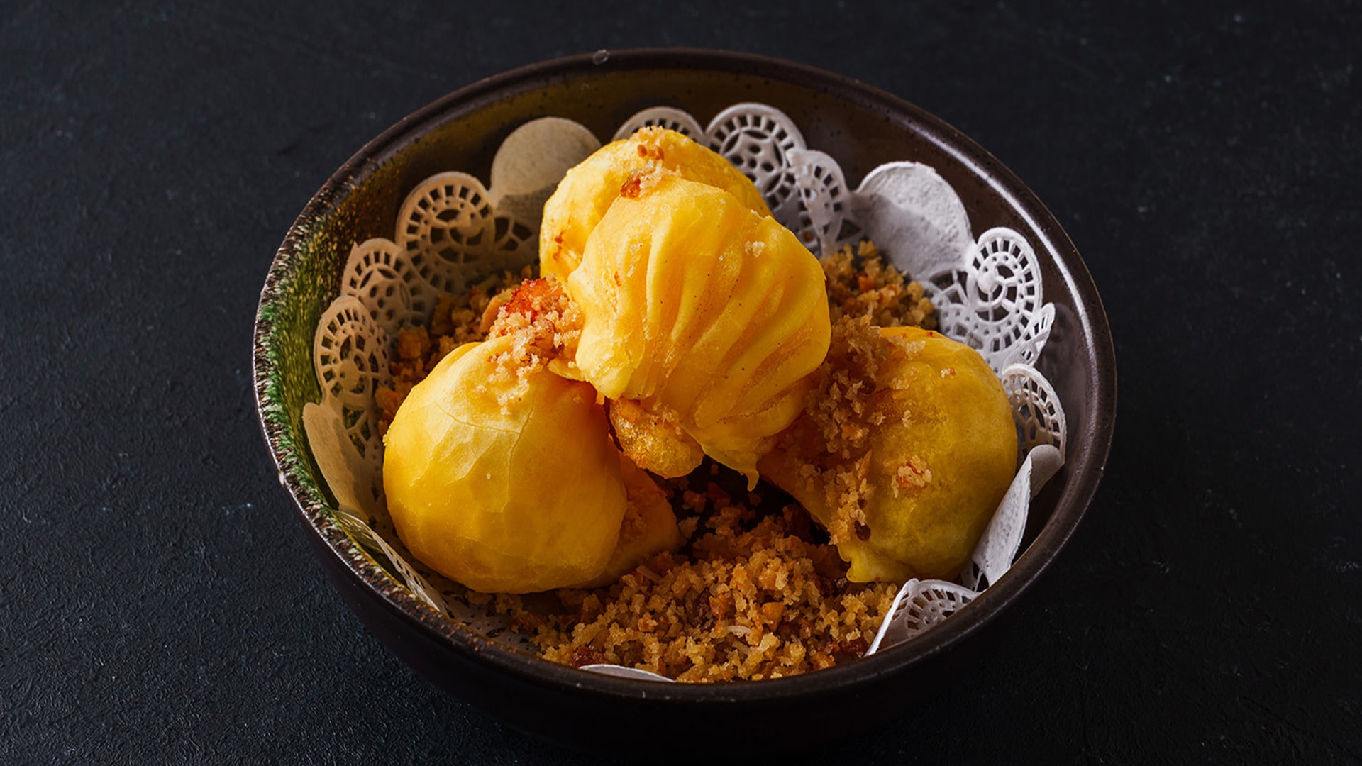 Delicious HK-style shrimp dumplings at STAR KTV, a Asian Fusion Restaurant in Midwest City