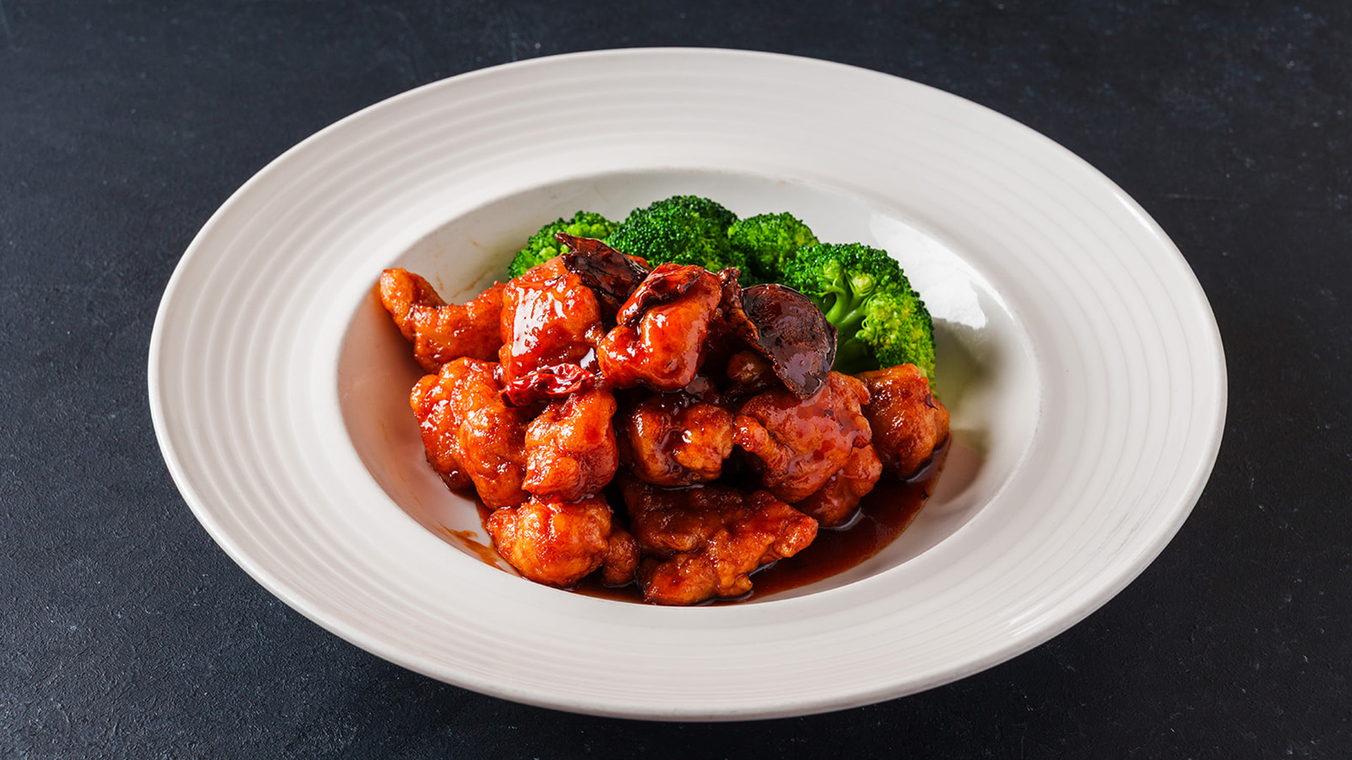 STAR-KTV-Asian-Fusion-Restaurant-Orange-Chicken-Midwest-City Sweet and tangy orange chicken at STAR KTV, a Asian Fusion Restaurant in Midwest City