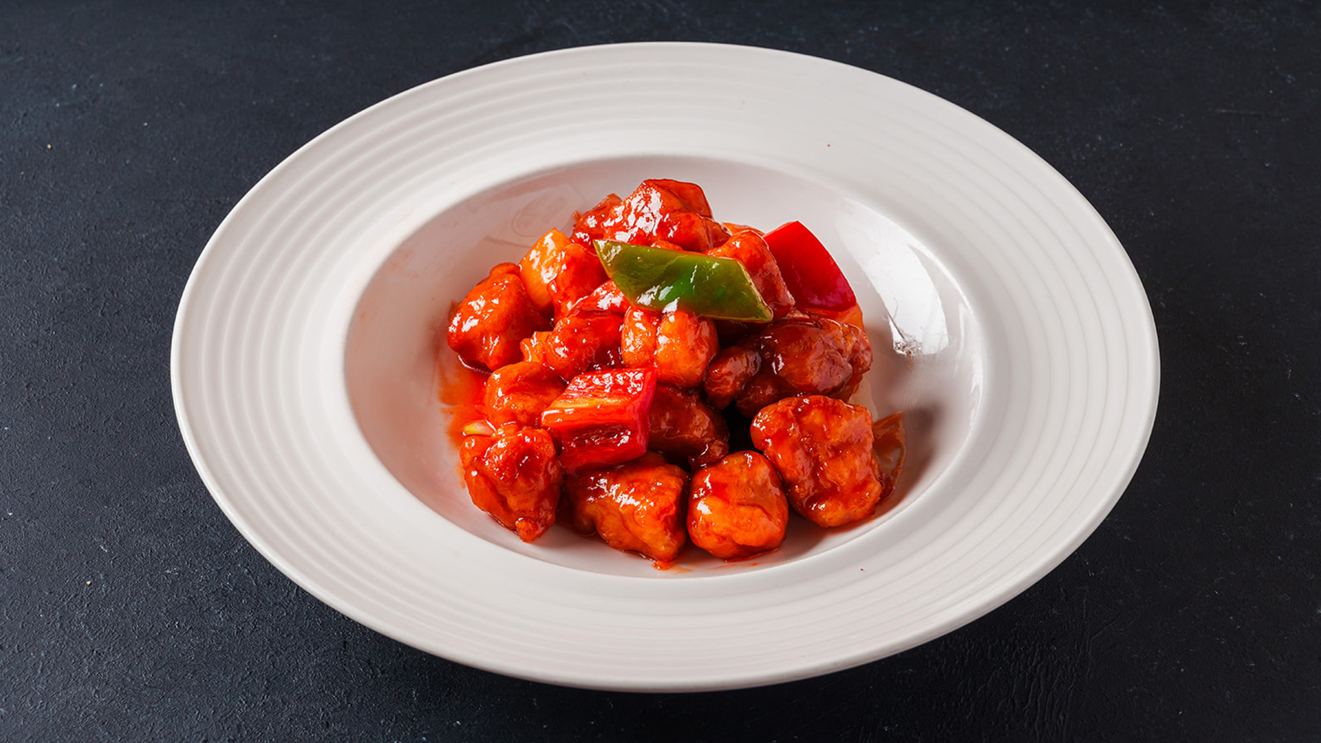 Sweet and sour chicken with veggies at STAR KTV, a Asian Fusion Restaurant in Midwest City