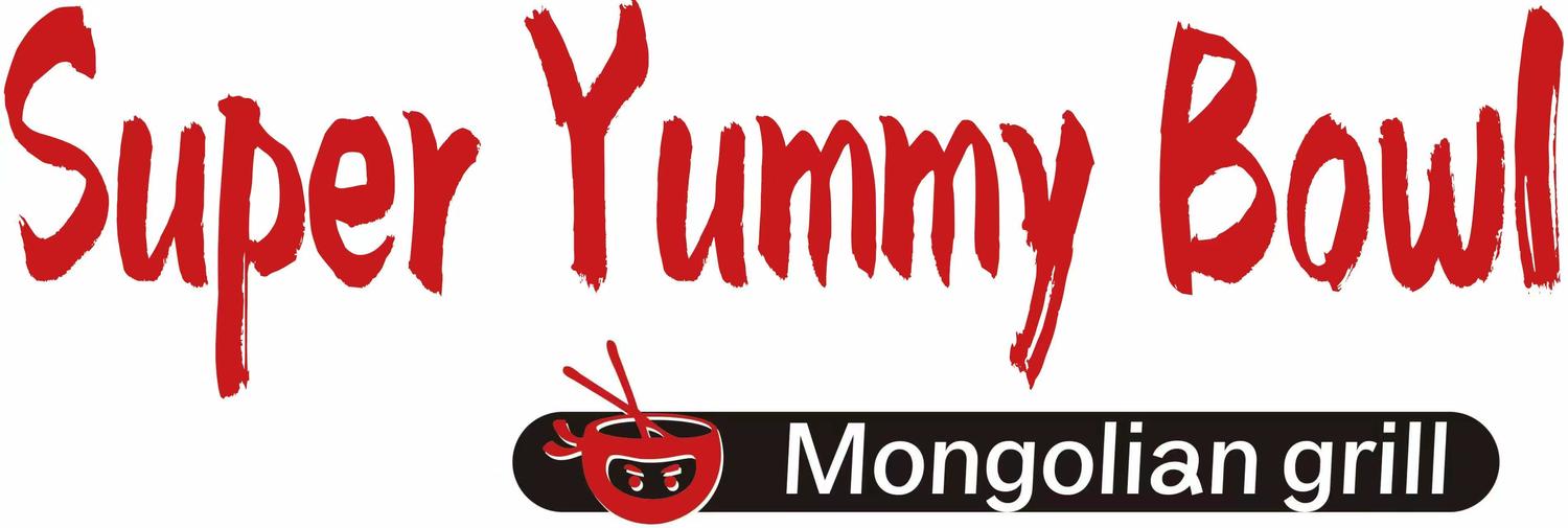 SUPER YUMMY BOWL MONGOLIAN GRILL LOGO