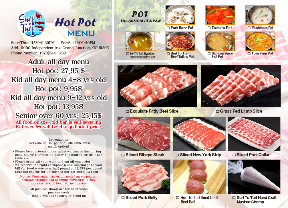 Surf-To-Turf-Seafood-restaurant-Hot-Pot-Menu Surf To Turf Seafood Restaurant Hot Pot Menu