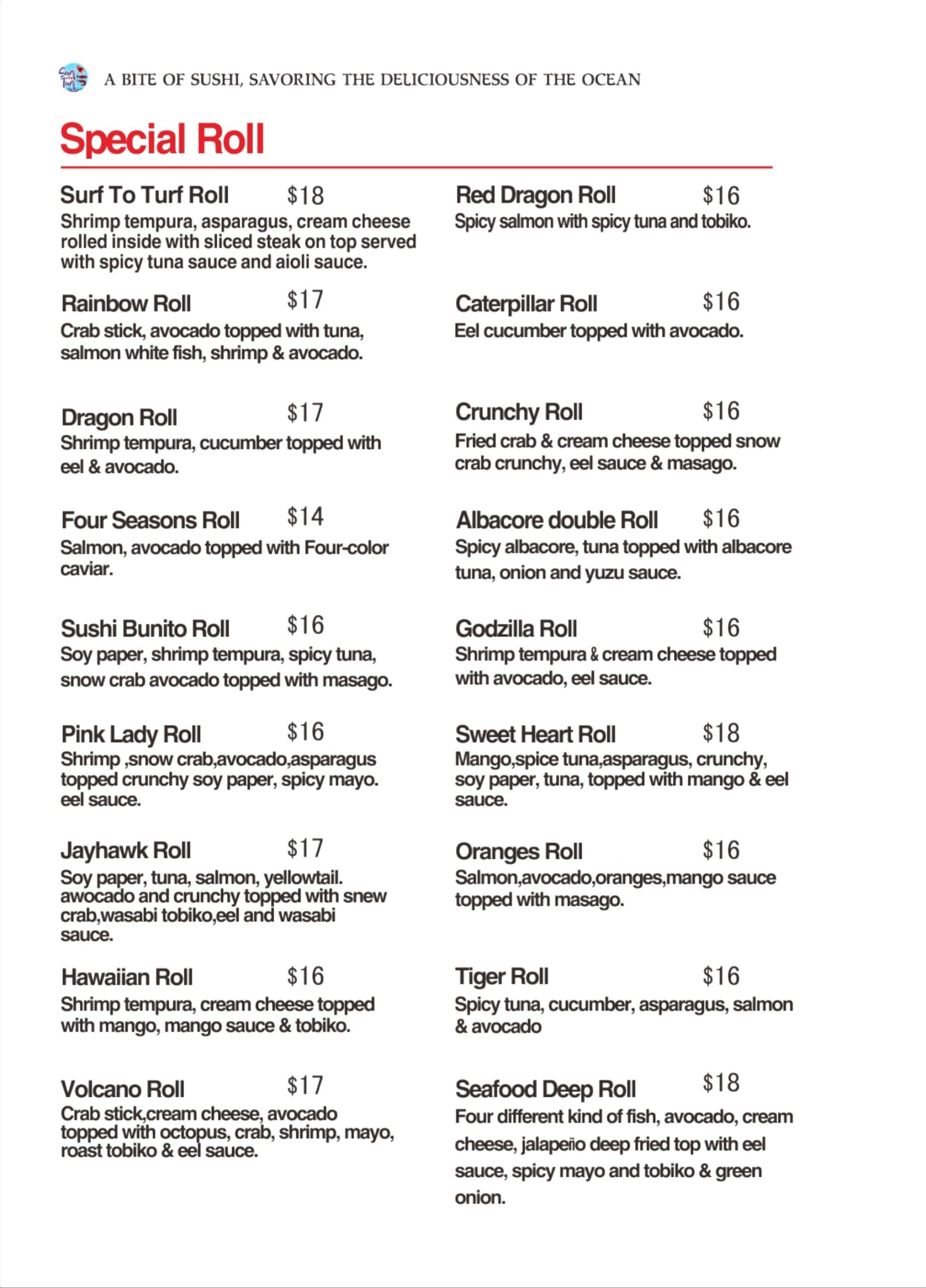 Surf-To-Turf-Seafood-restaurant-Sushi-Menu-Page-6 Surf To Turf Seafood Restaurant Sushi Menu Page 6