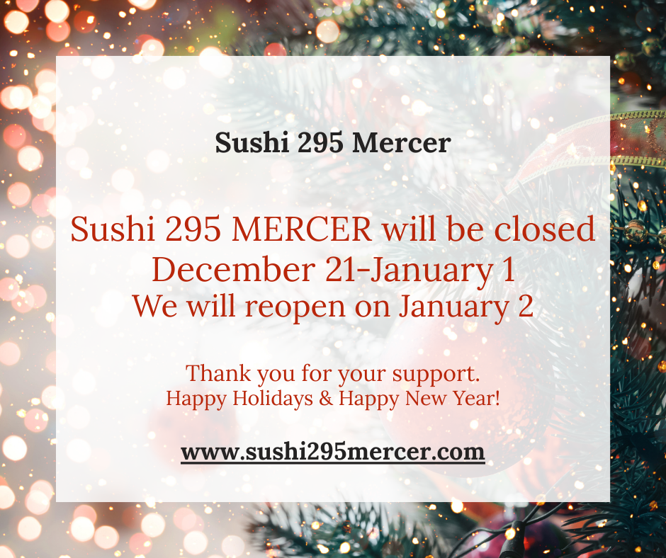 Notice of Special Operating Hours