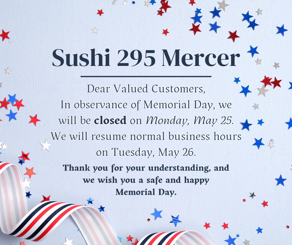 Notice of Special Operating Hours