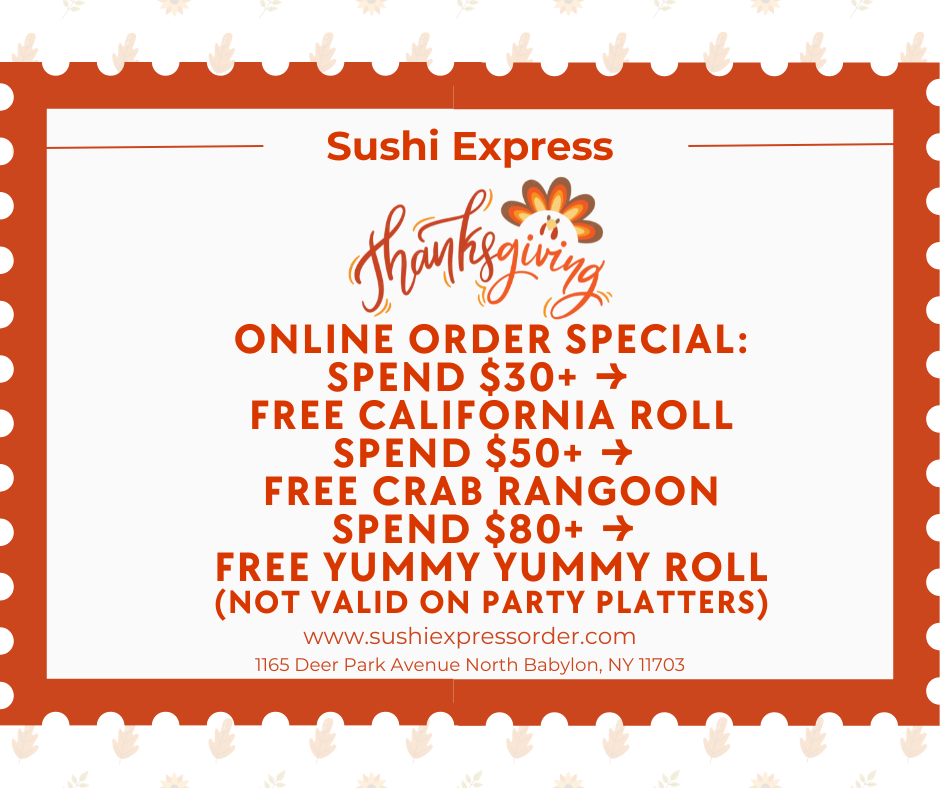 Enjoy special rewards with every spend tier—free rolls and appetizers await! Not valid on Party Platters.