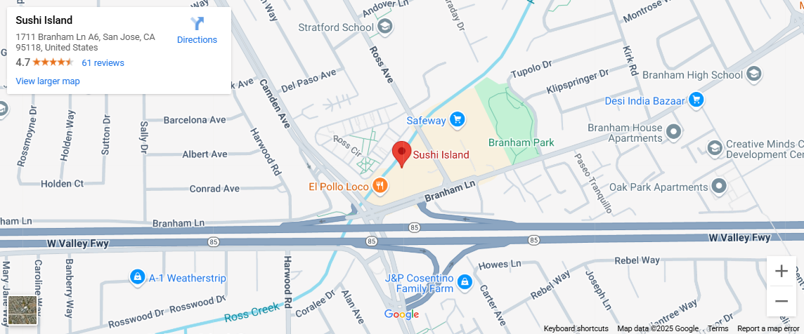 Location, 1711 Branham Ln A6, San Jose, CA 95118