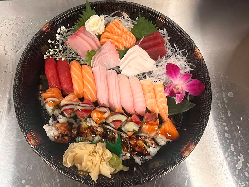 Premium sushi and sashimi combo at Sushi Kami, a Japanese Restaurant in Lakewood Ranch