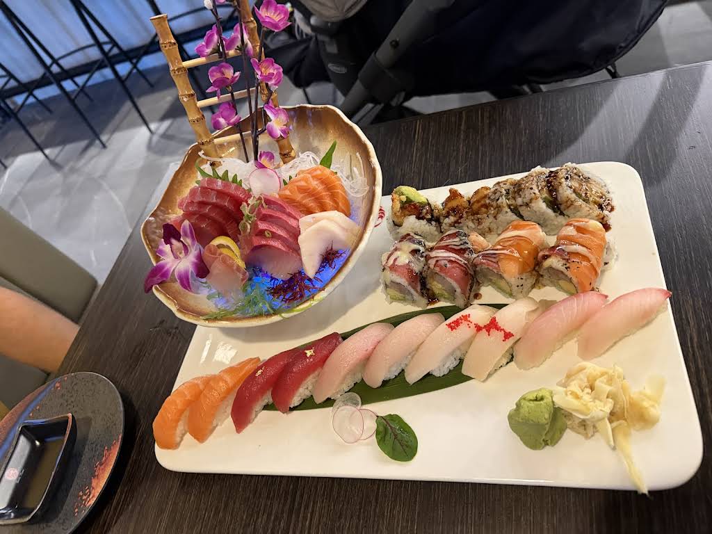Deluxe sashimi & nigiri set at Sushi Kami, a Japanese Restaurant in Lakewood Ranch