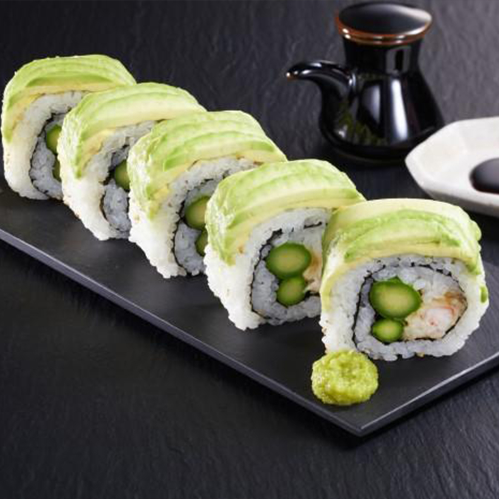 Avocado roll at Sushi Kokku Japanese Restaurant in California