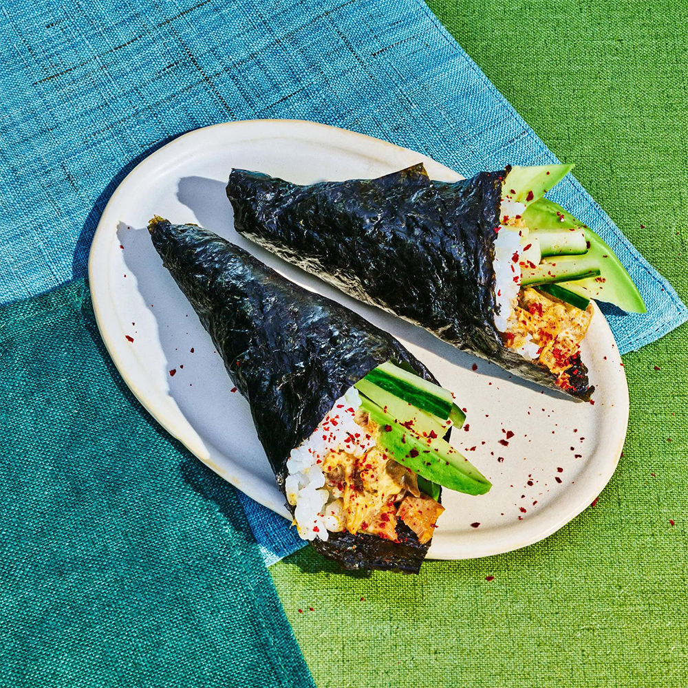 Hand roll at Sushi Kokku Japanese Restaurant in California