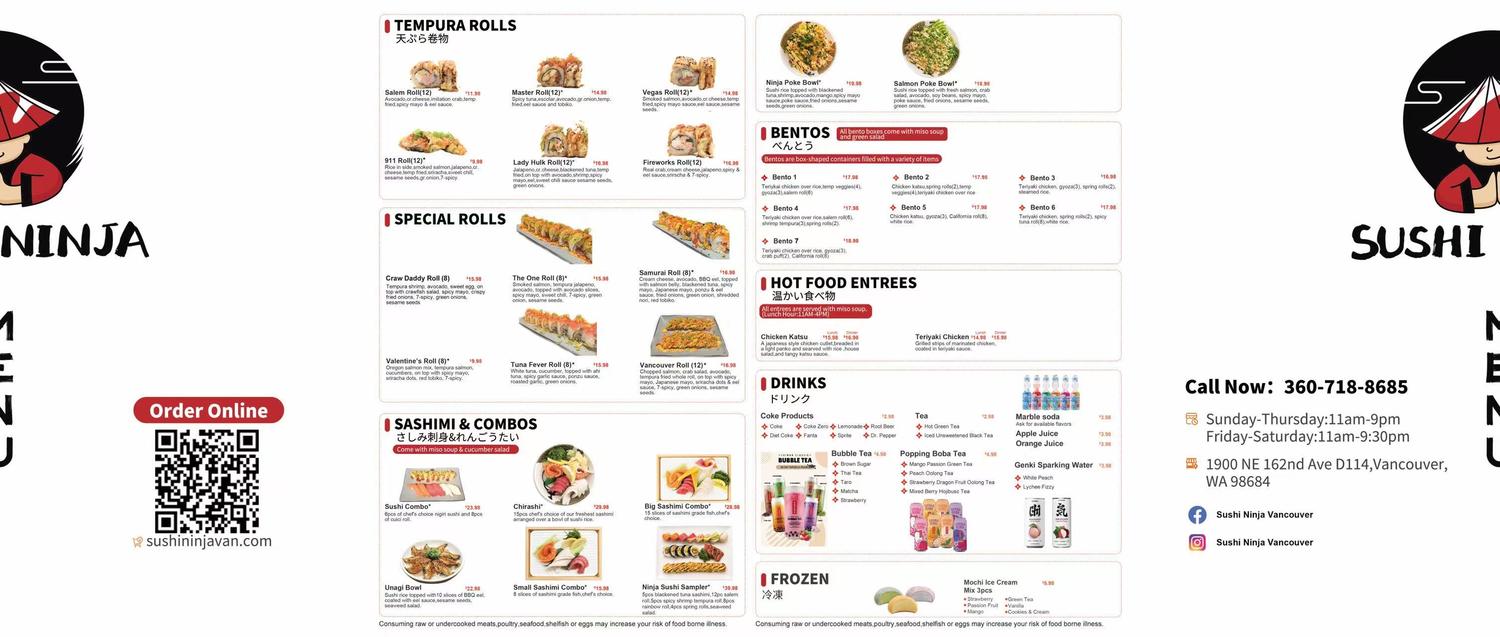 Restaurant menu 4, detailed description provided below