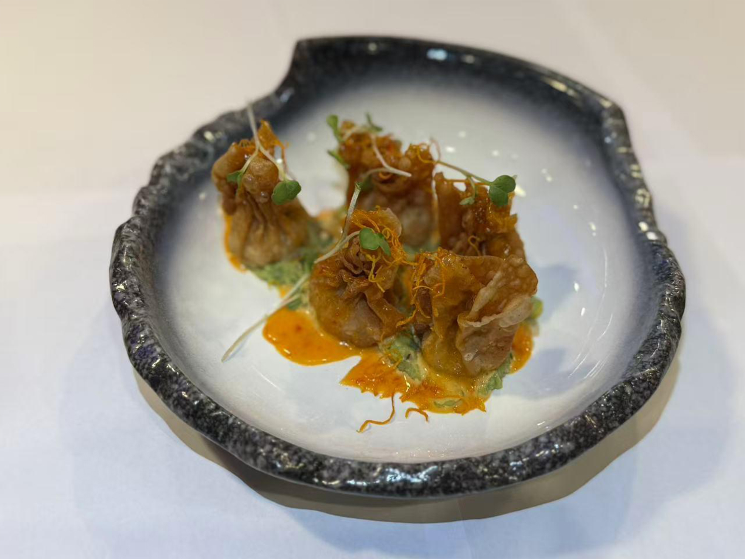 Crispy Shrimp Wontons at Sushi Rock and Grill, Japanese Restaurant in Altamonte Springs