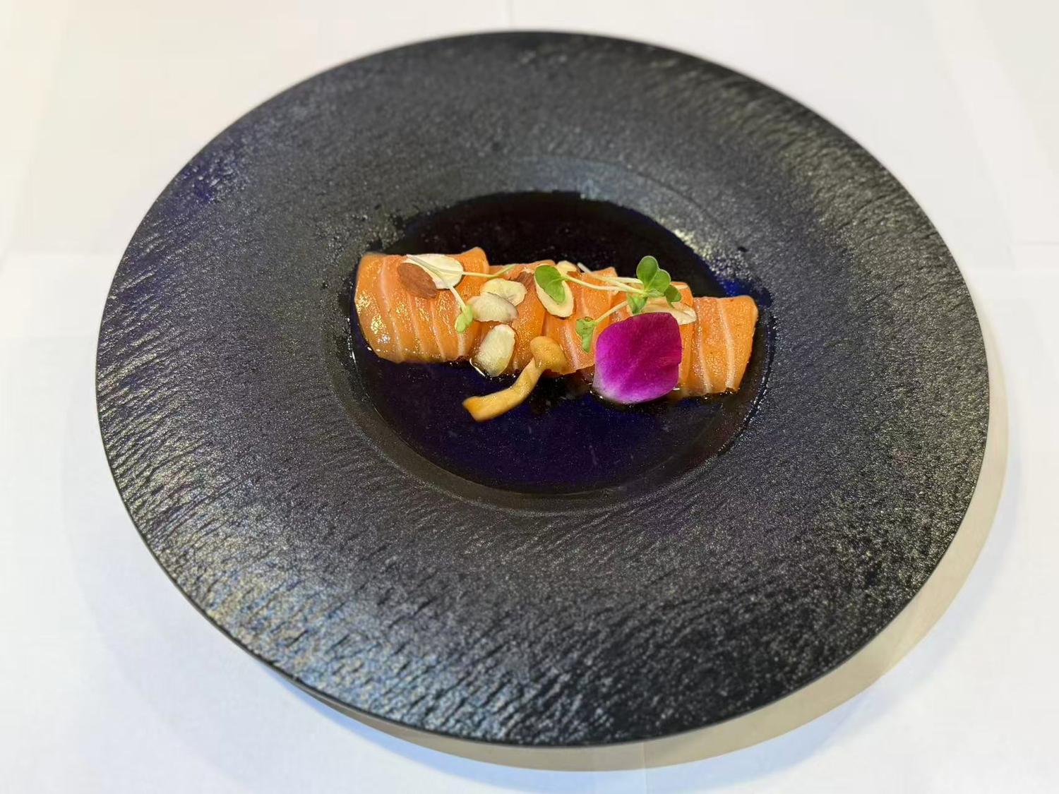 Salmon Sashimi at Sushi Rock and Grill, Japanese Restaurant in Altamonte Springs