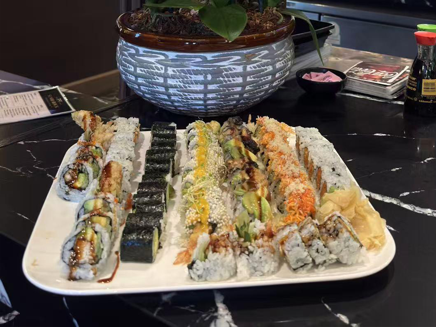 Mixed Rolls at Sushi Rock and Grill, Japanese Restaurant in Altamonte Springs