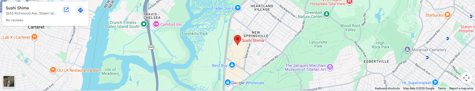 Location 2655 Richmond Ave, Staten Island, NY 10314