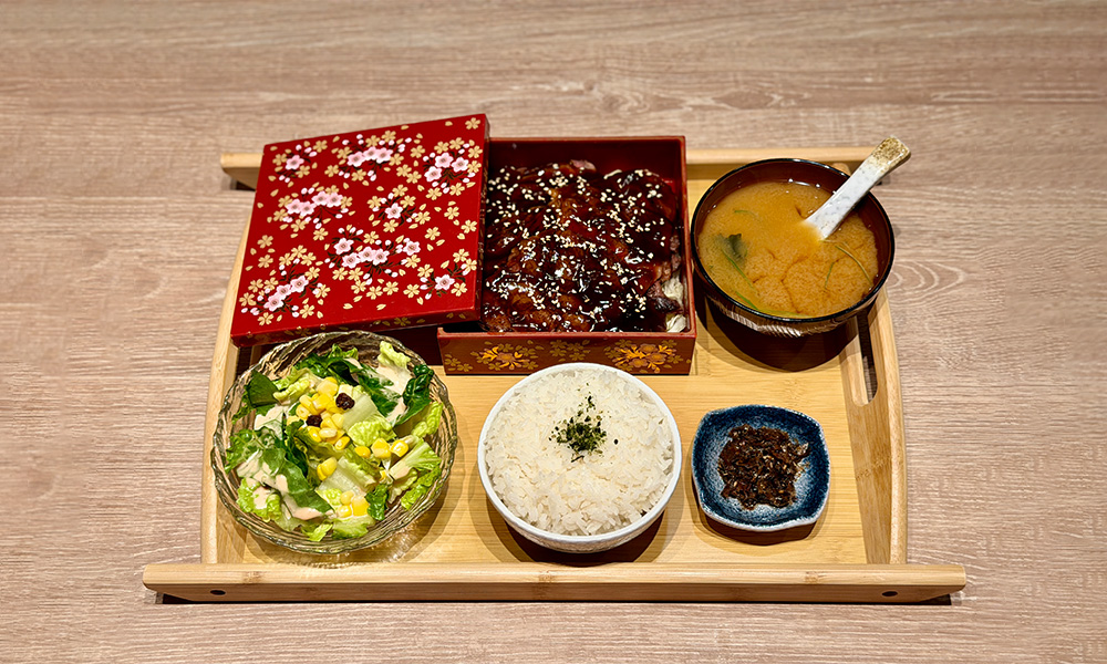 Beef teriyaki lunch set with rice at Sushi Umami, a Japanese Restaurant in Milpitas