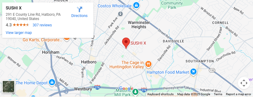 Location 291 E County Line Rd, Hatboro, PA 19040