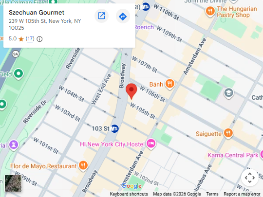 Location,239 W 105th St, New York, NY 10025