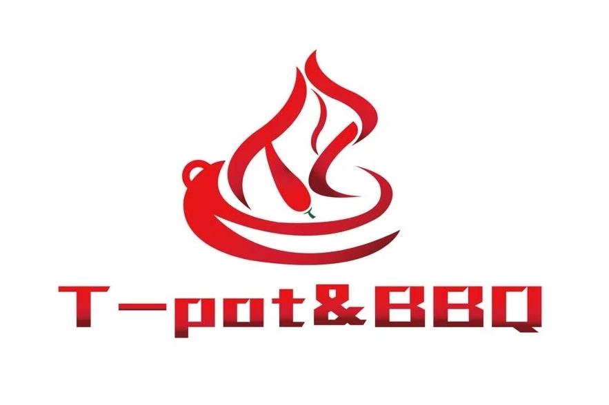 This is the logo of the restaurant, with the flame fused with the pan