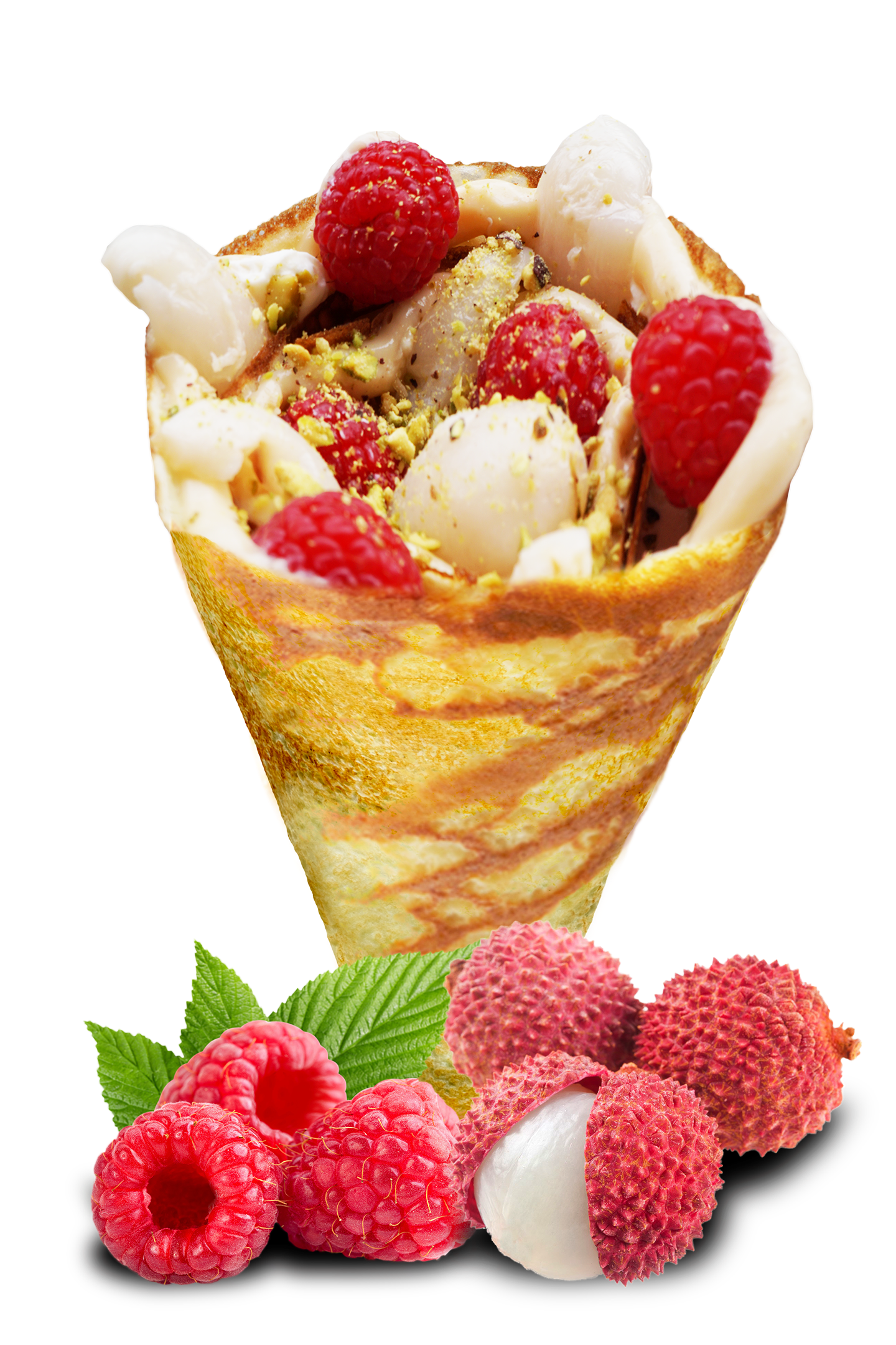 Lychee Romantic at T-Swirl Crêpe，a Japanese Crêperie & Bubble Tea Shop in Phoenixville